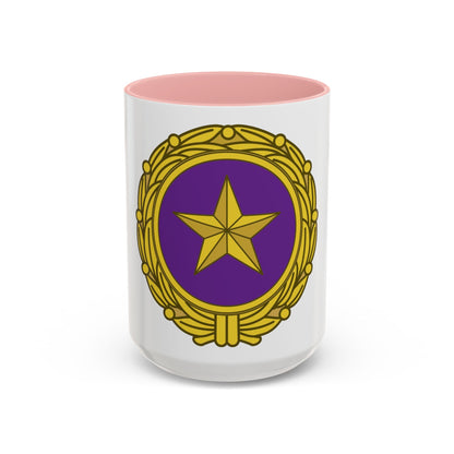 Gold Star Lapel (U.S. Army) Accent Coffee Mug