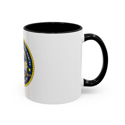 USCG OFFICE OF AVIATION FORCES CG 711 (U.S. Coast Guard) Accent Coffee Mug