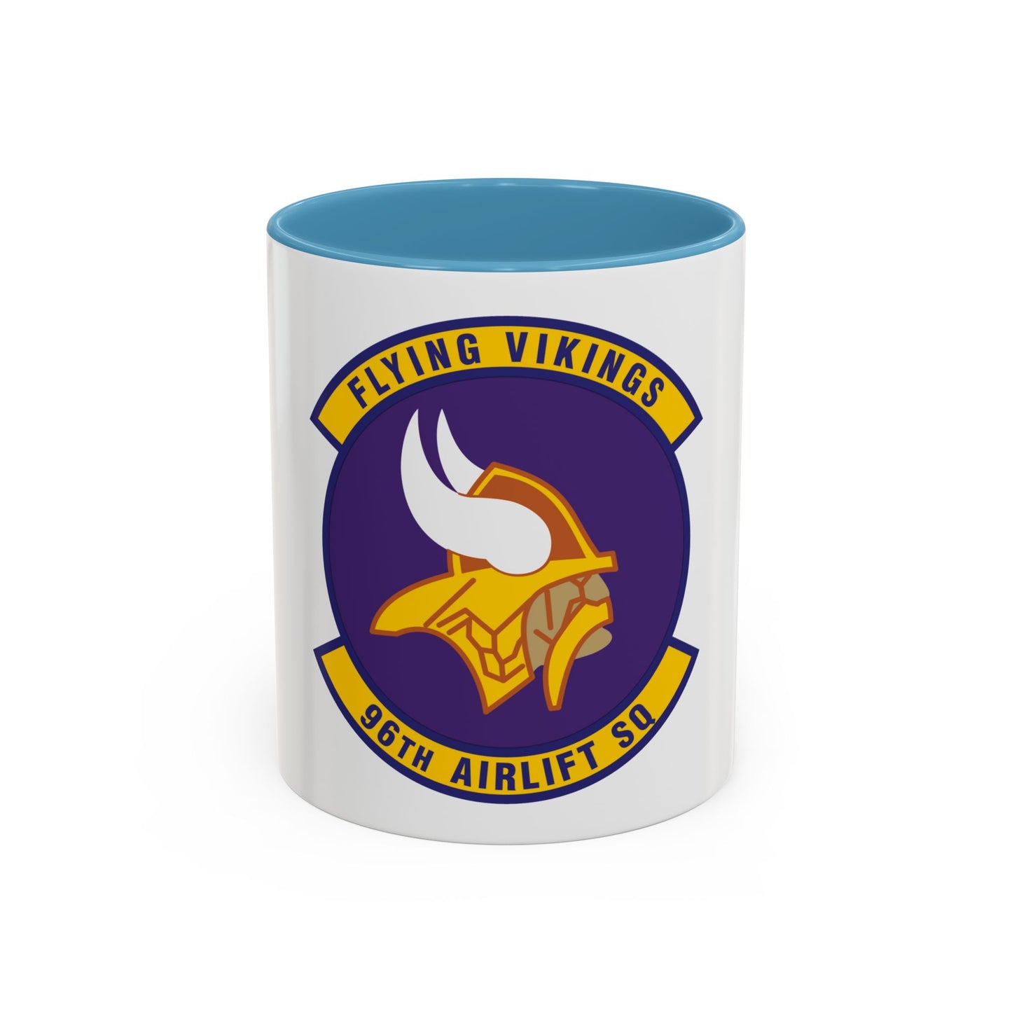96th Airlift Squadron (U.S. Air Force) Accent Coffee Mug