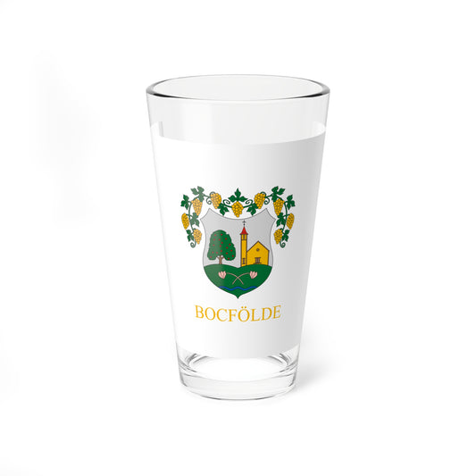 Flag of Bocfolde (Hungary) Pint Glass 16oz
