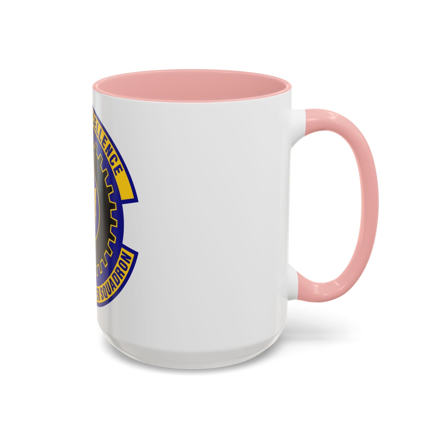 87th Civil Engineer Squadron (U.S. Air Force) Accent Coffee Mug