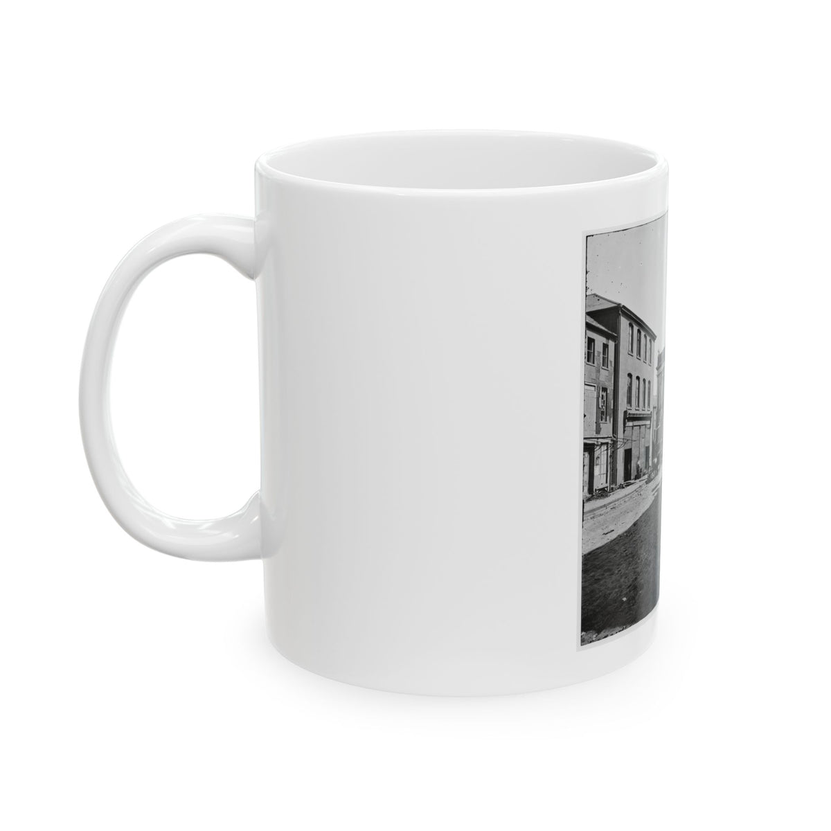 Charleston, S.C. The Post Office (Old Exchange And Custom House, 122 East Bay) (U.S. Civil War) White Coffee Mug