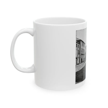 Charleston, S.C. The Post Office (Old Exchange And Custom House, 122 East Bay) (U.S. Civil War) White Coffee Mug