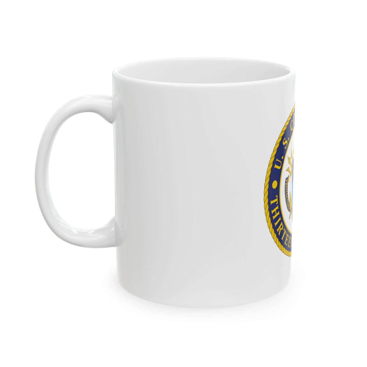 USCG Thirteenth District (U.S. Coast Guard) White Coffee Mug