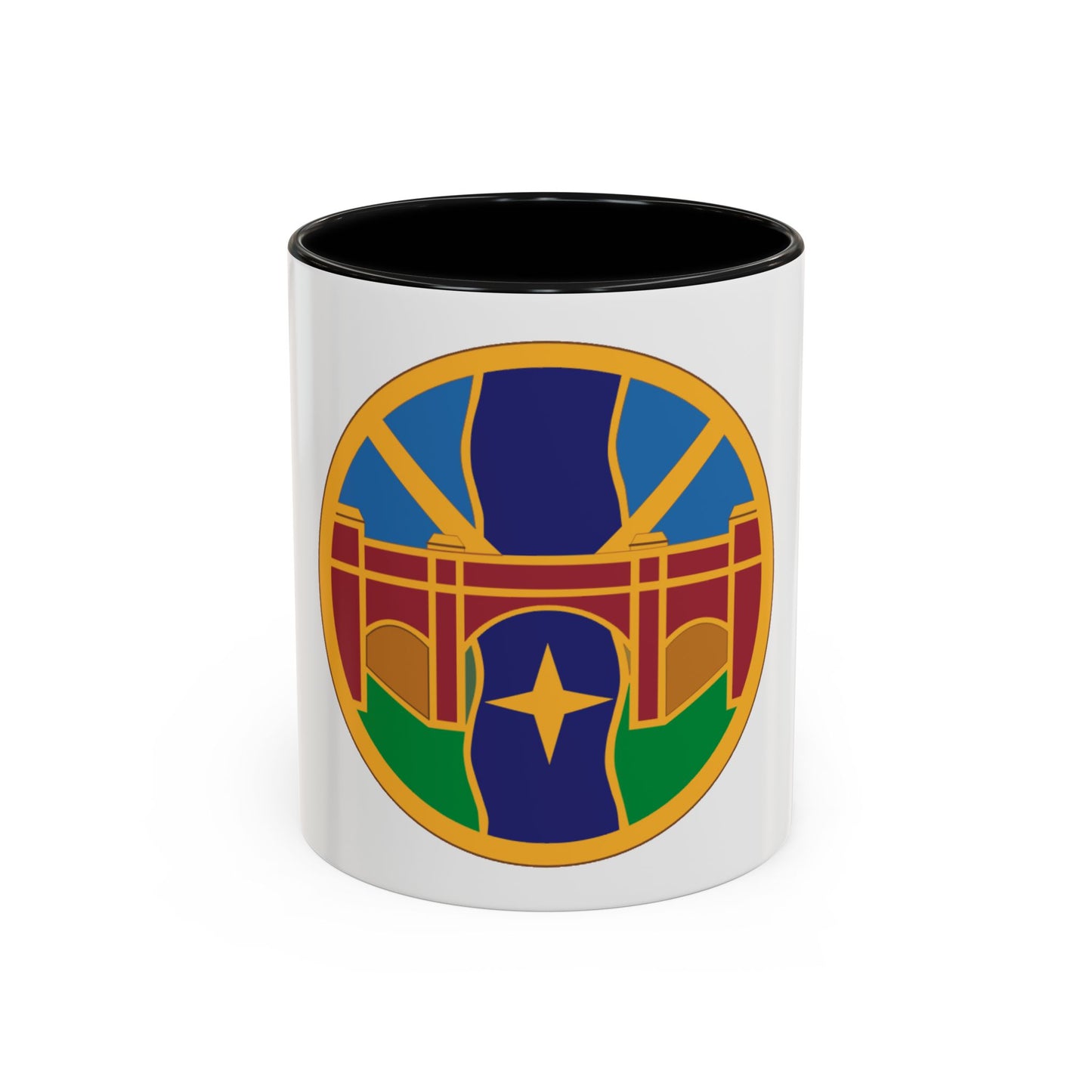 1 Transportation Agency (U.S. Army) Accent Coffee Mug