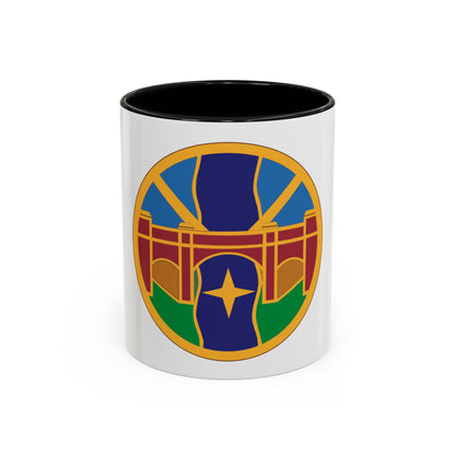 1 Transportation Agency (U.S. Army) Accent Coffee Mug