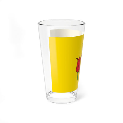 Flag of Volokonovsky rayon (Russia) Pint Glass 16oz
