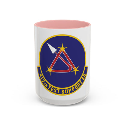 412th Test Support Squadron (U.S. Air Force) Accent Coffee Mug