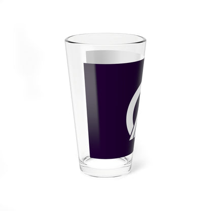 Flag of Urausu Hokkaido (Japan) Pint Glass 16oz
