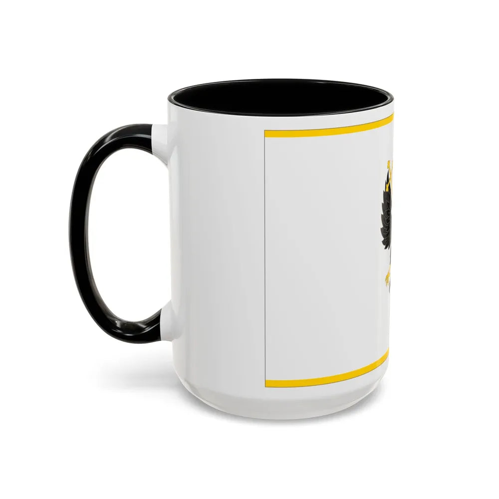 Flag of Chernihiv Ukraine - Accent Coffee Mug-Go Mug Yourself