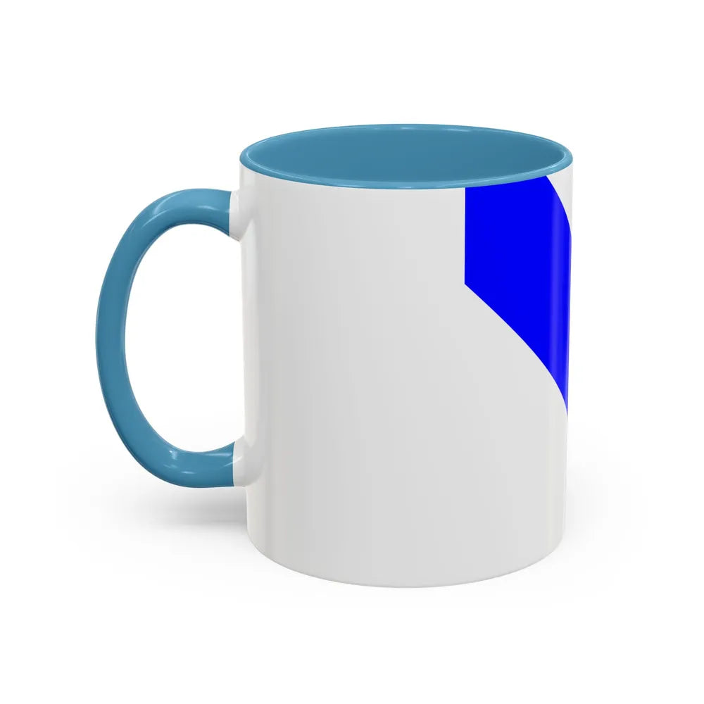 Flag of Bonfol Switzerland - Accent Coffee Mug-Go Mug Yourself