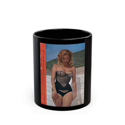 Eve Meyer #11 (Vintage Female Icon) Black Coffee Mug-11oz-Go Mug Yourself