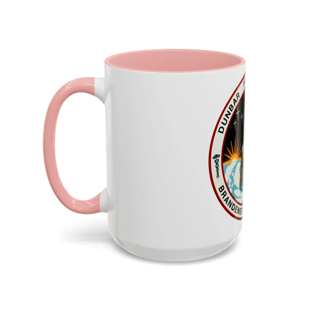 STS 32 (NASA) Accent Coffee Mug-Go Mug Yourself