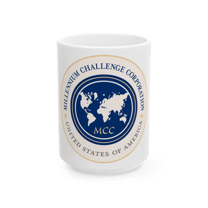 Millennium Challenge Corporation - White Coffee Mug-15oz-Go Mug Yourself