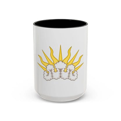 Sunburst Badge - Accent Coffee Mug-15oz-Black-Go Mug Yourself