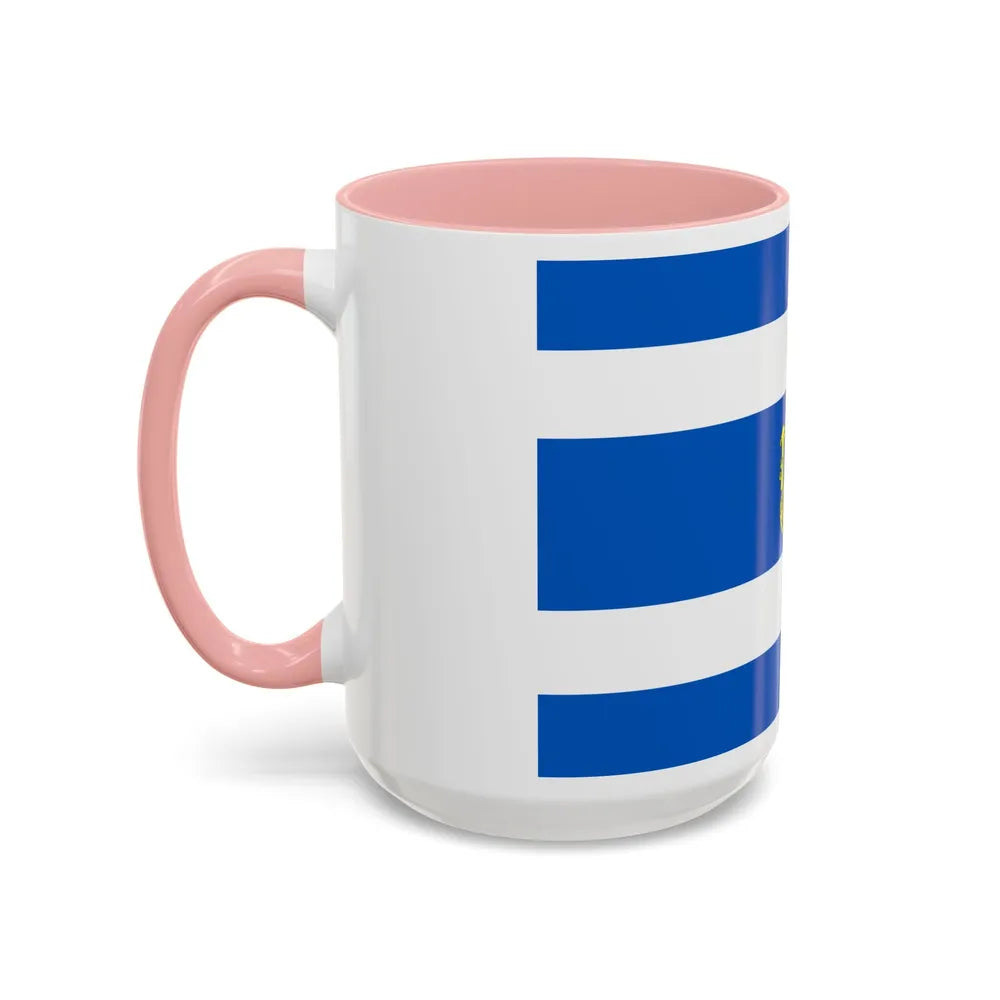 Flag of Kherson Ukraine - Accent Coffee Mug-Go Mug Yourself