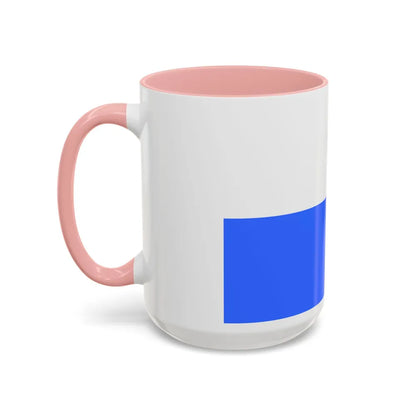 Flag of Cracow Poland - Accent Coffee Mug-Go Mug Yourself