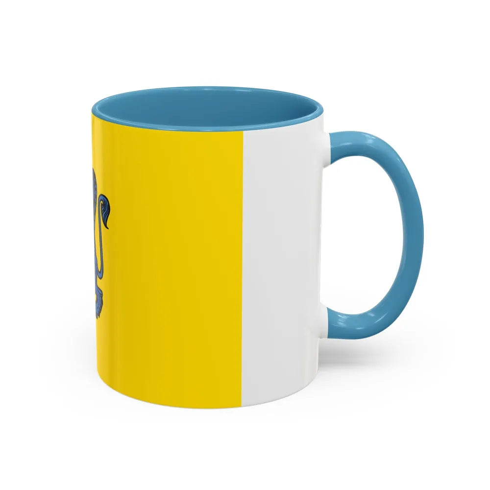 Flag of Celle Germany - Accent Coffee Mug-Go Mug Yourself