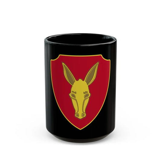 99th Field Artillery Battalion (U.S. Army) Black Coffee Mug-15oz-Go Mug Yourself