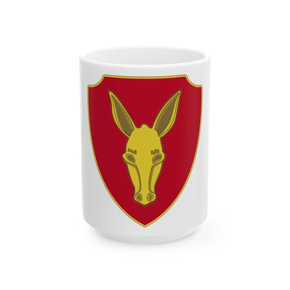 99th Field Artillery Battalion (U.S. Army) White Coffee Mug-15oz-Go Mug Yourself