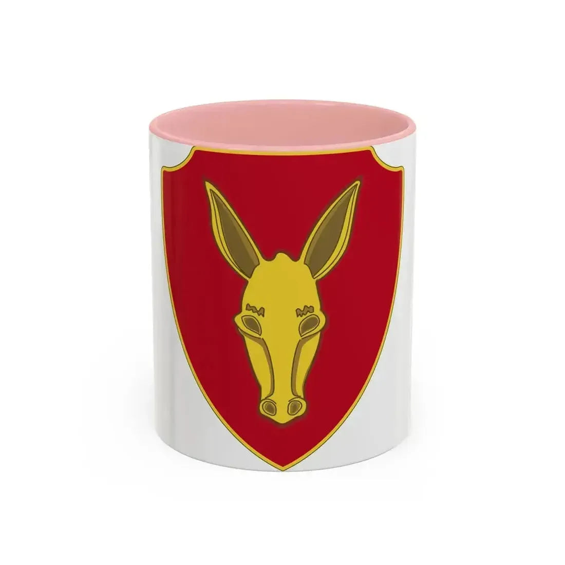 99th Field Artillery Battalion (U.S. Army) Accent Coffee Mug 11oz Pink - Go Mug Yourself