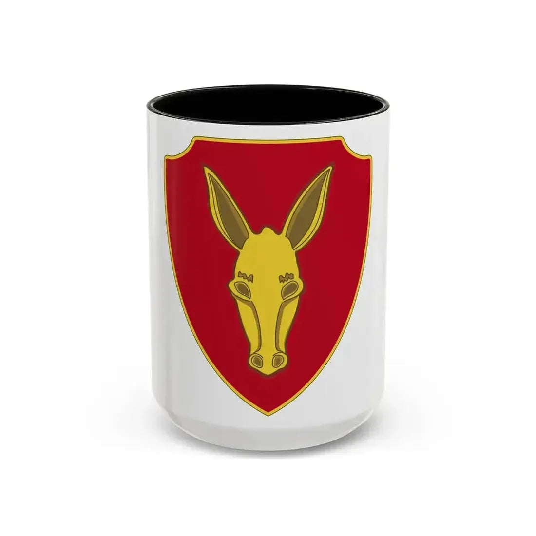 99th Field Artillery Battalion (U.S. Army) Accent Coffee Mug 15oz Black - Go Mug Yourself