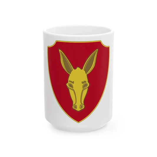 99th Field Artillery Battalion (U.S. Army) White Coffee Mug 15oz - Go Mug Yourself