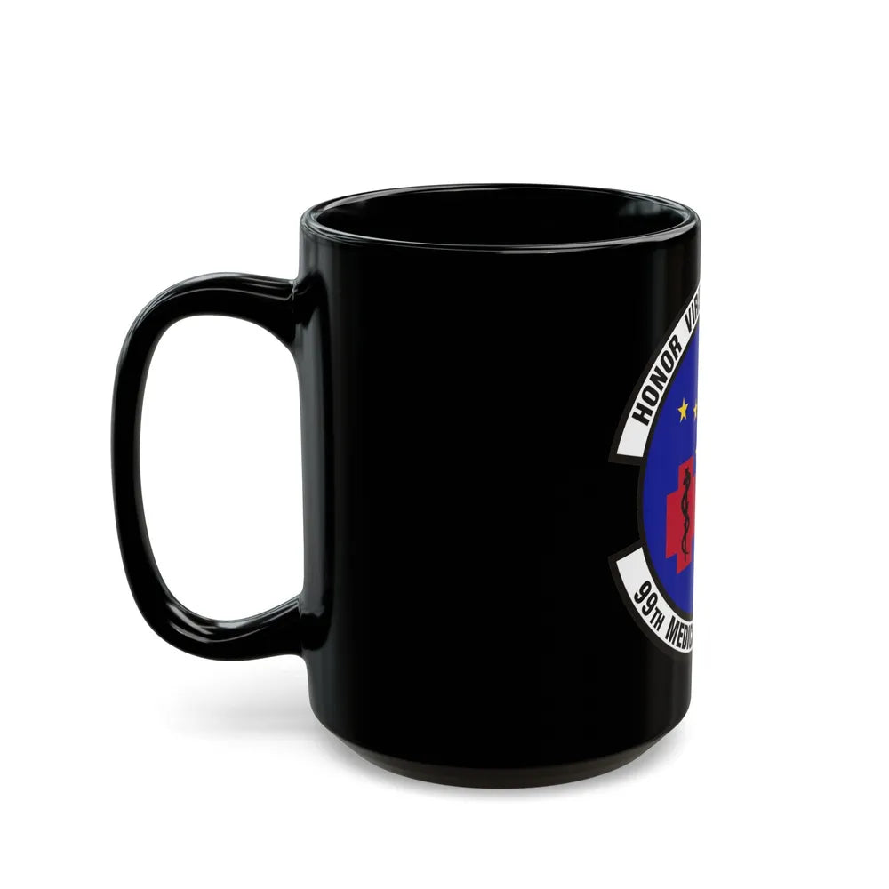 99th Medical Support Squadron (U.S. Air Force) Black Coffee Mug-Go Mug Yourself