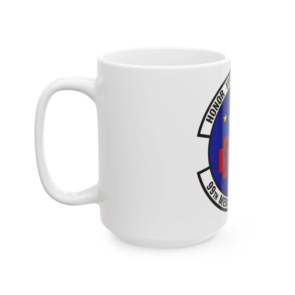 99th Medical Support Squadron (U.S. Air Force) White Coffee Mug-Go Mug Yourself