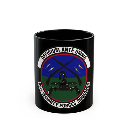 99th Security Forces Squadron (U.S. Air Force) Black Coffee Mug-11oz-Go Mug Yourself