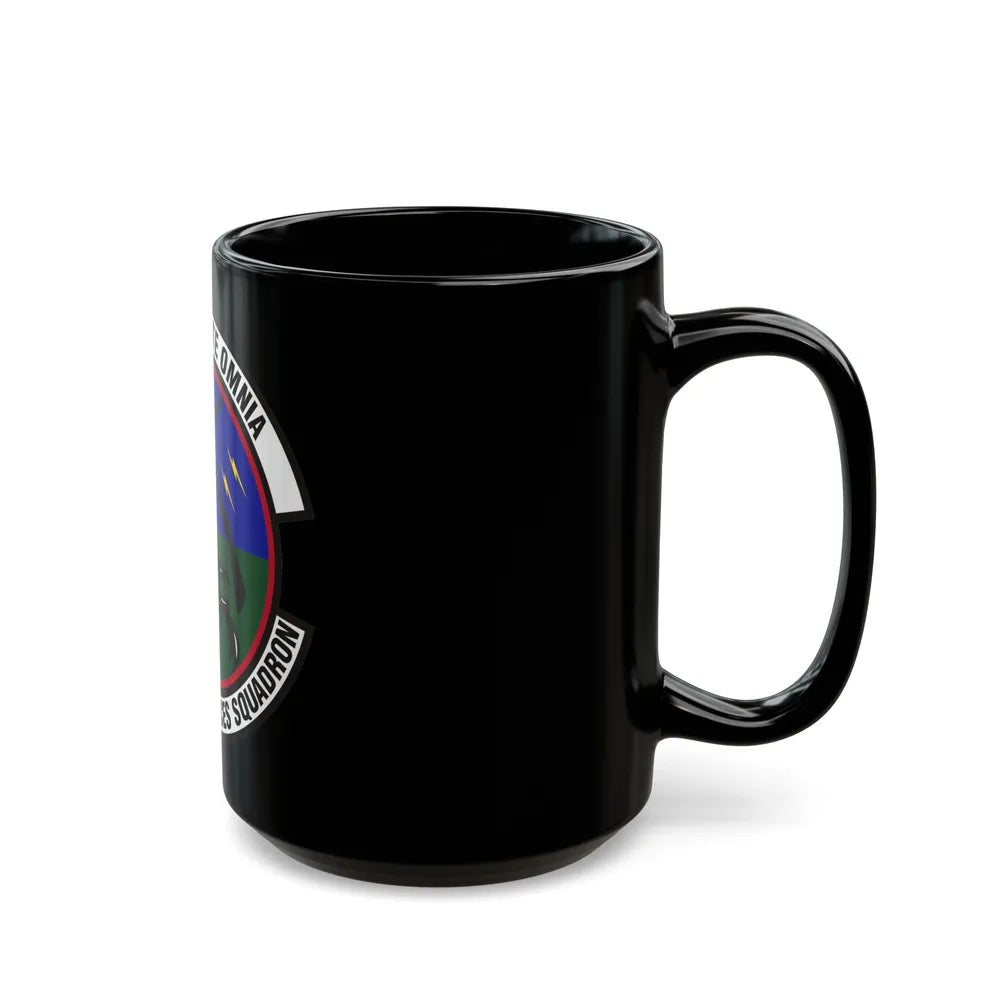 99th Security Forces Squadron (U.S. Air Force) Black Coffee Mug-Go Mug Yourself