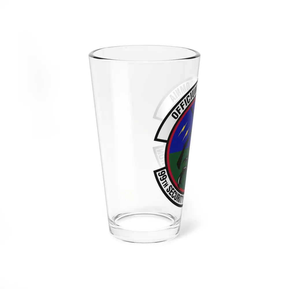 99th Security Forces Squadron (U.S. Air Force) Pint Glass 16oz-Go Mug Yourself