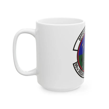 99th Security Forces Squadron (U.S. Air Force) White Coffee Mug-Go Mug Yourself