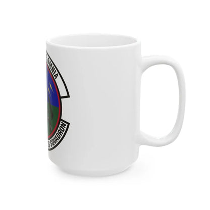 99th Security Forces Squadron (U.S. Air Force) White Coffee Mug-Go Mug Yourself