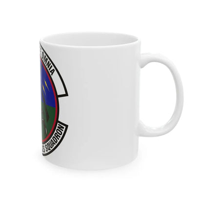 99th Security Forces Squadron (U.S. Air Force) White Coffee Mug-Go Mug Yourself