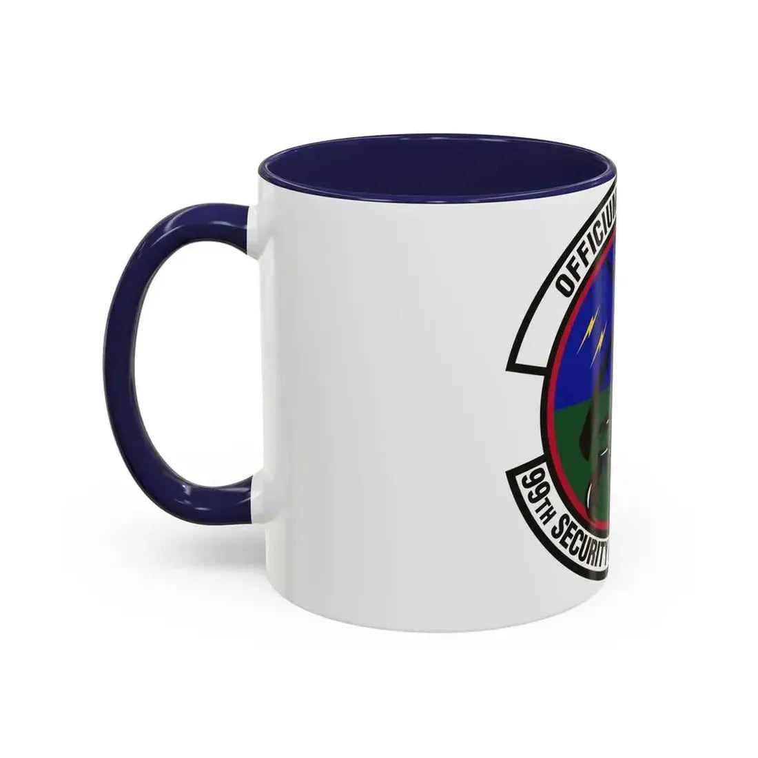 99th Security Forces Squadron (U.S. Air Force) Accent Coffee Mug - Go Mug Yourself