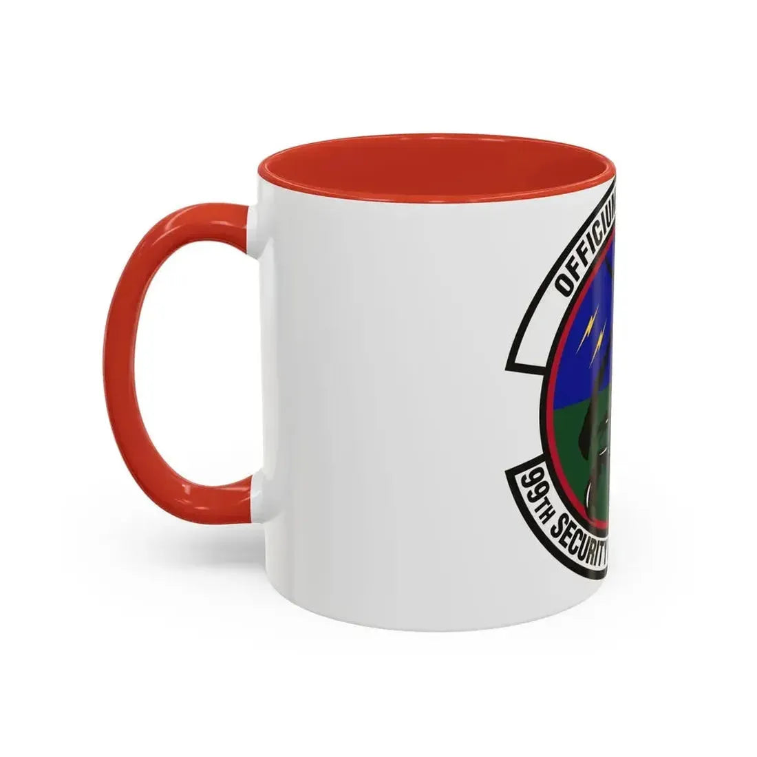 99th Security Forces Squadron (U.S. Air Force) Accent Coffee Mug - Go Mug Yourself