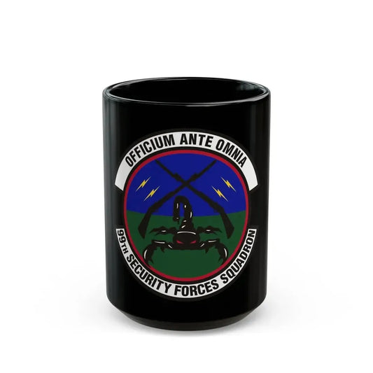 99th Security Forces Squadron (U.S. Air Force) Black Coffee Mug 15oz - Go Mug Yourself