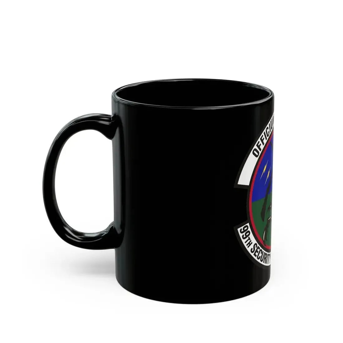 99th Security Forces Squadron (U.S. Air Force) Black Coffee Mug - Go Mug Yourself