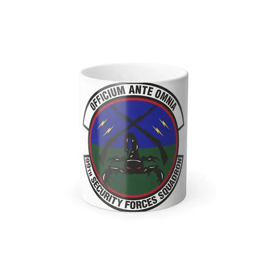99th Security Forces Squadron (U.S. Air Force) Color Changing Coffee Mug 11oz - Go Mug Yourself