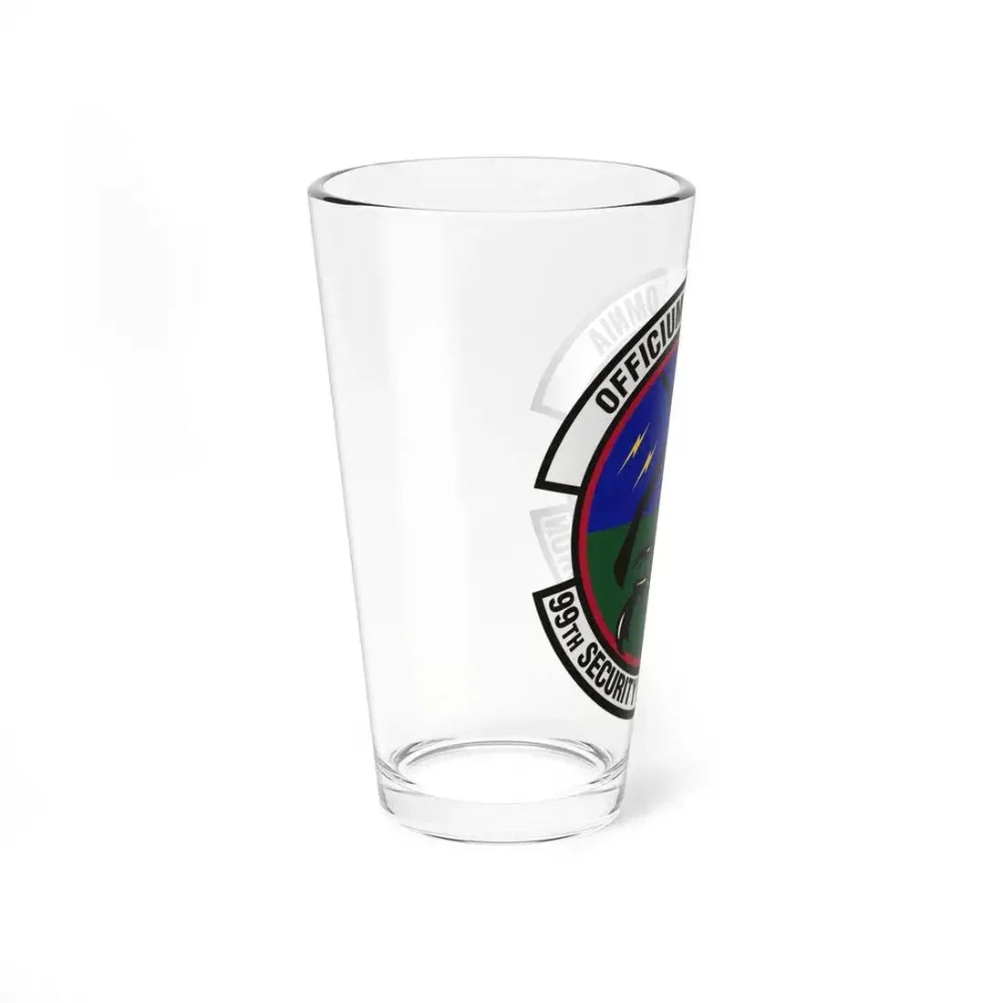 99th Security Forces Squadron (U.S. Air Force) Pint Glass 16oz - Go Mug Yourself