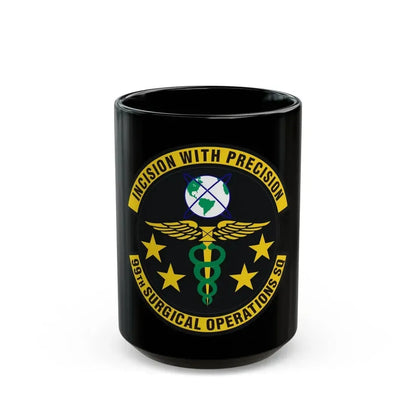 99th Surgical Operations Squadron (U.S. Air Force) Black Coffee Mug 15oz - Go Mug Yourself