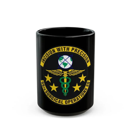 99th Surgical Operations Squadron (U.S. Air Force) Black Coffee Mug 15oz - Go Mug Yourself