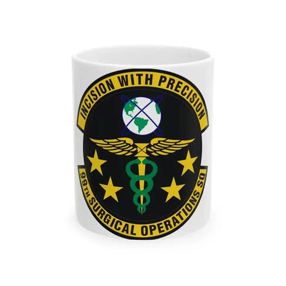 99th Surgical Operations Squadron (U.S. Air Force) White Coffee Mug 11oz - Go Mug Yourself