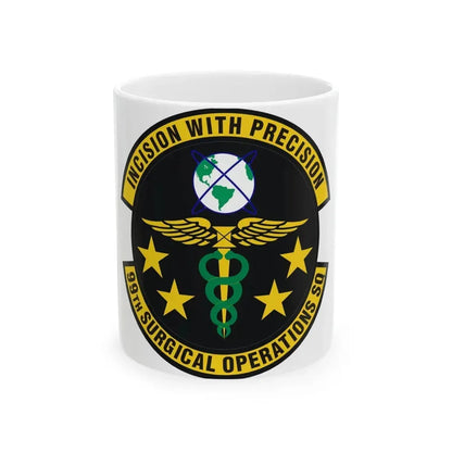 99th Surgical Operations Squadron (U.S. Air Force) White Coffee Mug 11oz - Go Mug Yourself