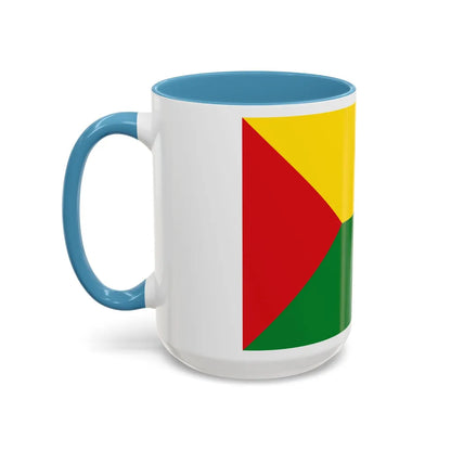 Flag of Abejorral Colombia - Accent Coffee Mug-Go Mug Yourself