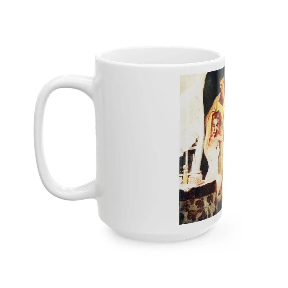 Fair Stranger, McCall Magazine, June 1946 - White Coffee Mug-Go Mug Yourself