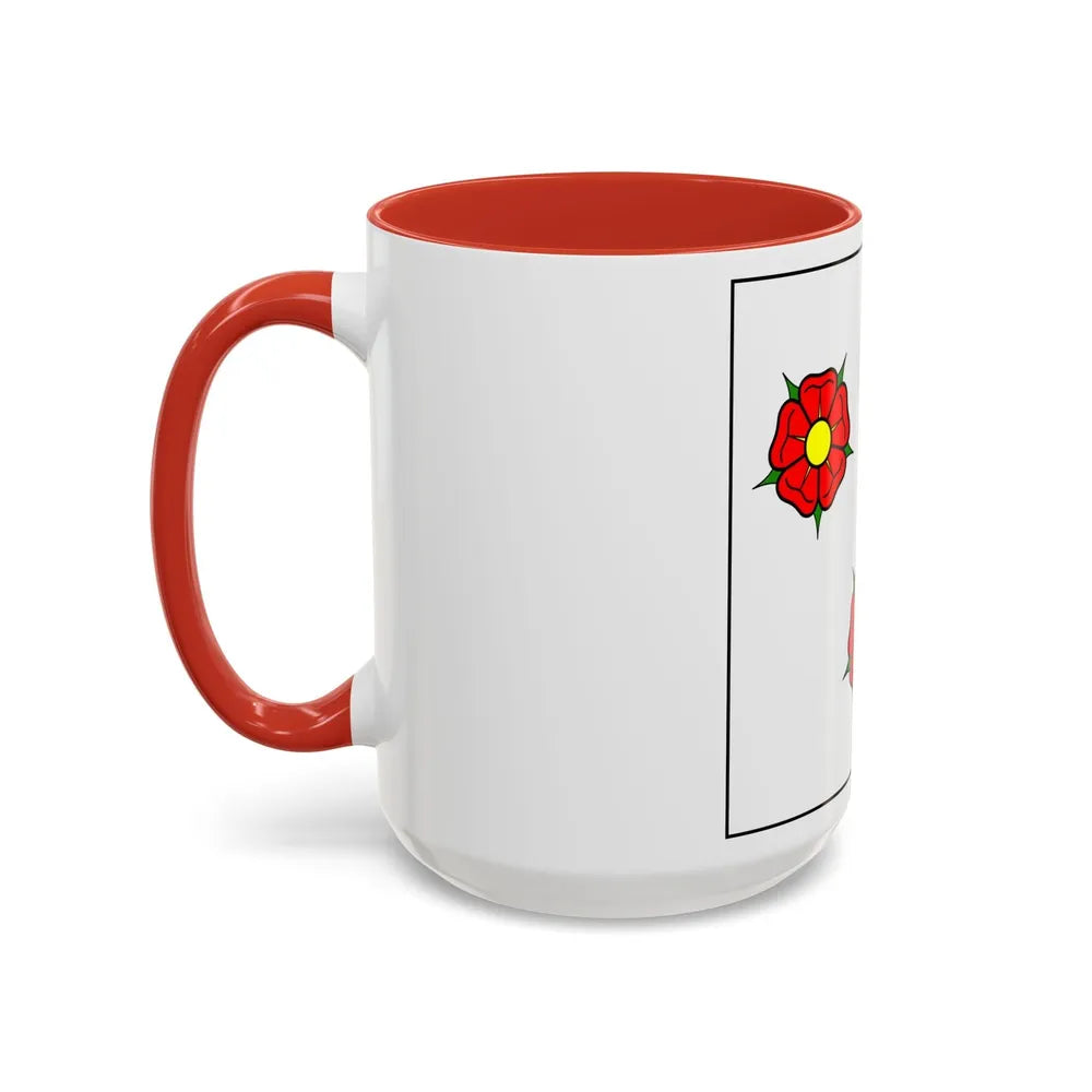 Flag of Autafond Switzerland - Accent Coffee Mug-Go Mug Yourself