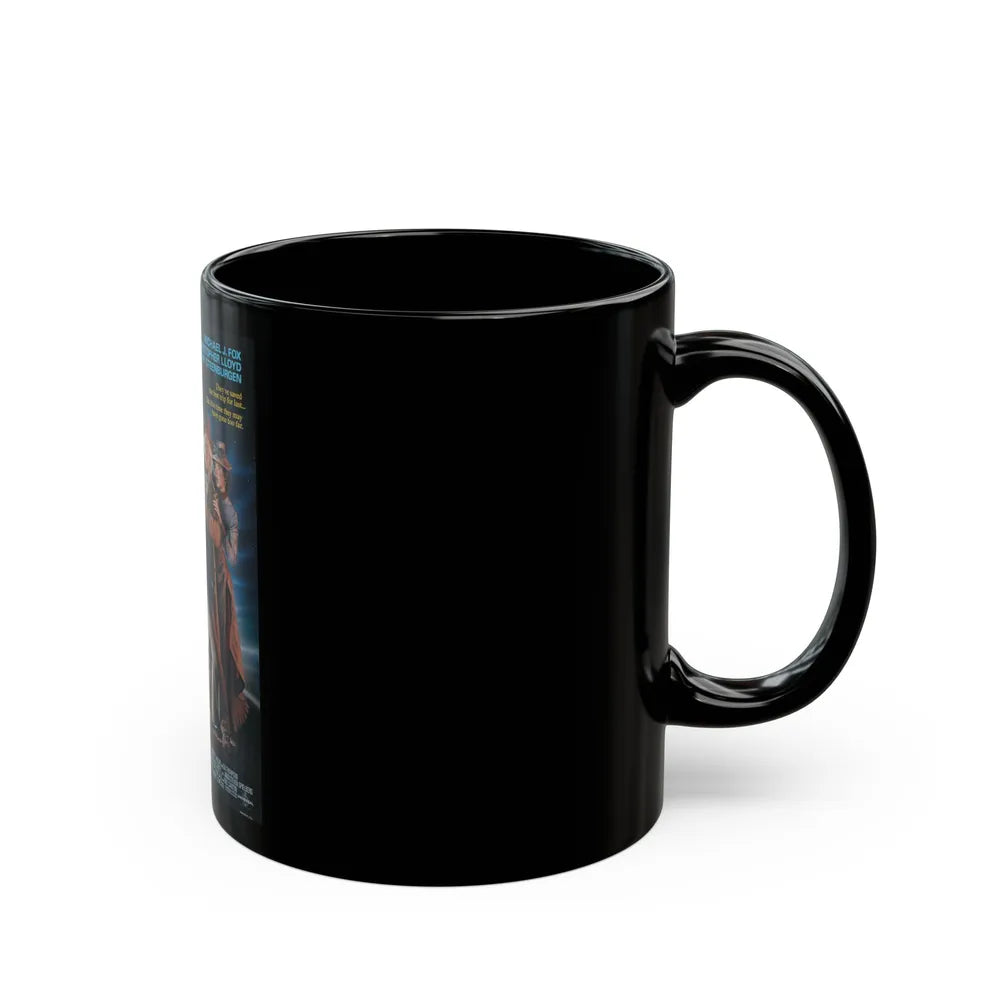 BACK TO THE FUTURE III 1990 Movie Poster - Black Coffee Mug-Go Mug Yourself