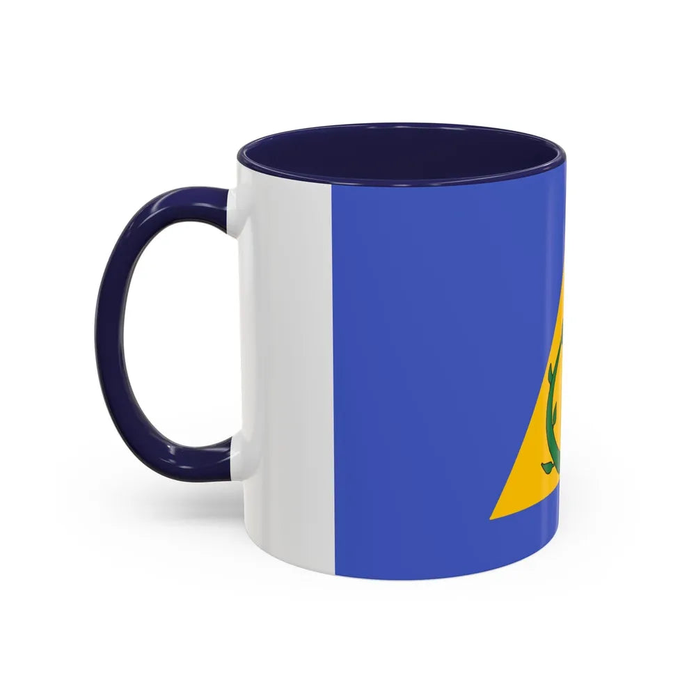 Flag of Kayangel Palau - Accent Coffee Mug-Go Mug Yourself